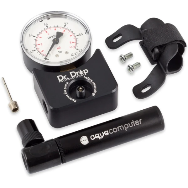 Aquacomputer Dr. Drop PROFESSIONAL pressure tester incl. air pump