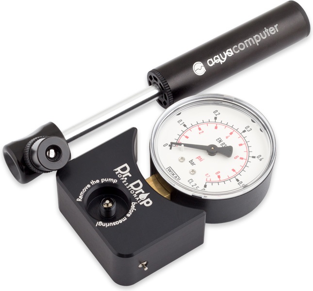 Aquacomputer Dr. Drop PROFESSIONAL pressure tester incl. air pump