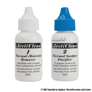 Arctic Silver ArcticClean Kit - Zestaw do czyszczenia procesorów 2x30ml