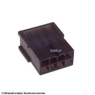 Mod/smart ATX Power Connector 8pin EPS socekt - black