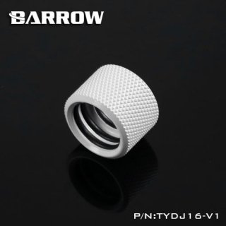 Barrow 16mm - 16mm OD Twin Seal Hard Tube Extention - White