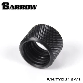 Barrow 16mm - 16mm OD Twin Seal Hard Tube Extention - Black