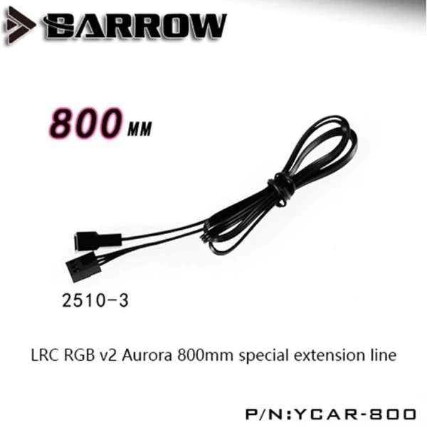 Barrow 5v LRC2.0 Aurora 2510-3 Extension Lighting Cable - 800mm