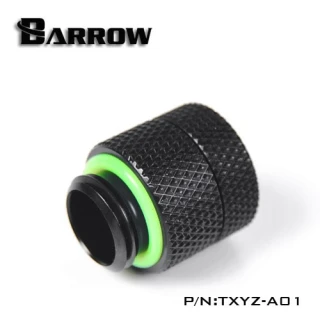 Barrow anti-twist extension, rotary, internal/external thread G1/4, black