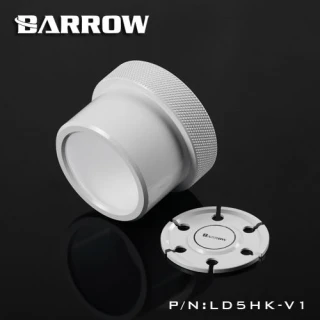 Barrow D5 pump mod kit screw ring top kit - white