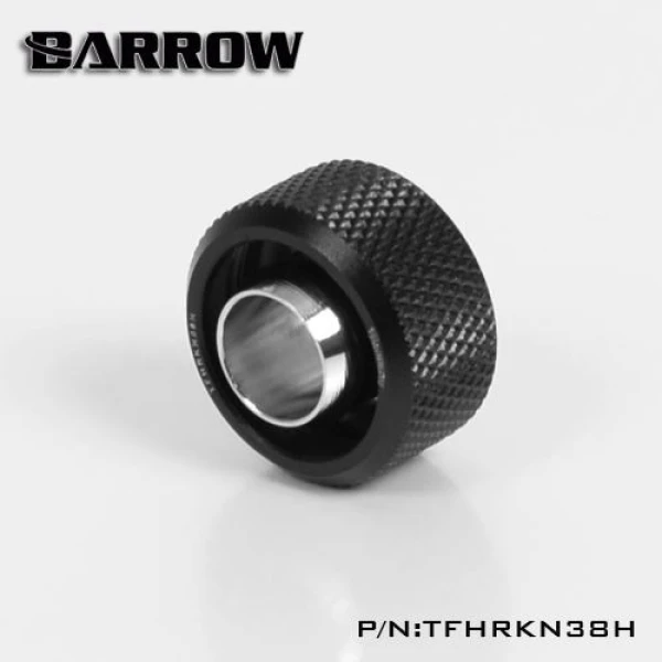 Barrow G1/4 - 16/10mm Flexible Tube Compression Fitting - Black