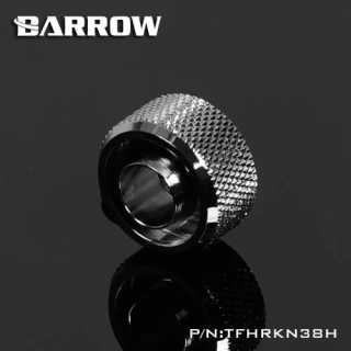 Barrow G1/4 - 16/10mm Flexible Tube Compression Fitting - Shiny Silver