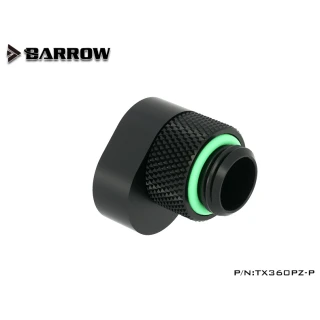 Barrow G1/4" 360°rotation offset adapter 6MM POM Portable version