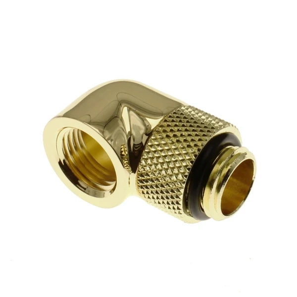 Barrow G1/4" 90 Degree Rotary Adaptor Fitting gold