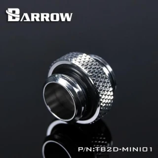 Barrow G1/4 Male To 5mm G1/4 Male Extender - Shiny Silver