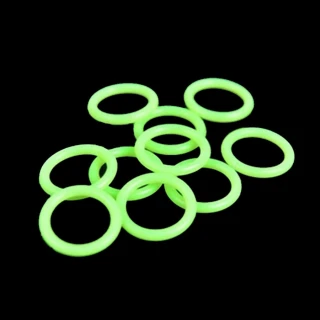 Barrow G1/4 Silica O-Ring Set (10pcs) - Fluorescent Green