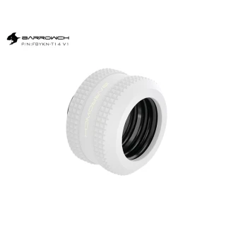 Barrow Hardtube Fitting 14mm white