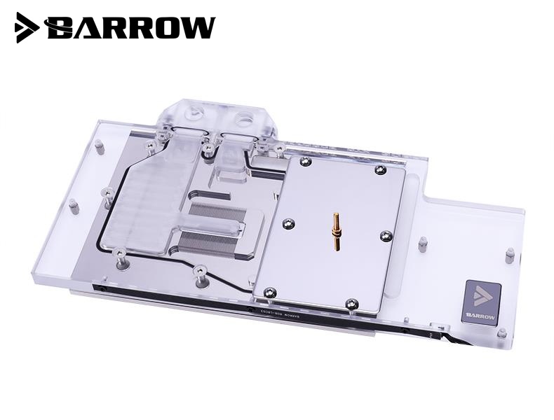 Barrow NVIDIA RTX 3080/3090, MSI TRIO Aurora LRC 2.0 RGB Graphics Card Waterblock