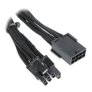 BitFenix przedłużacz PCIE 6+2pin Premium Sleeved 45cm czarny