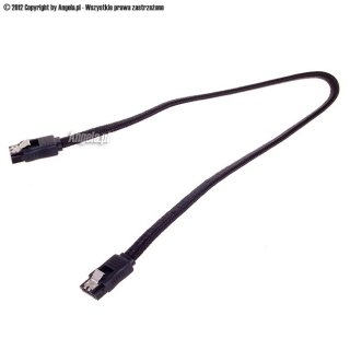 BitFenix SATA 3 Premium Sleeved 30cm czarny