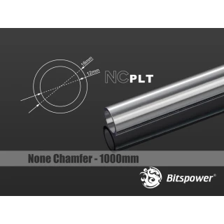 Bitspower None Chamfer PETG Link Tube OD16MM-Length 1000MM BP-NCPLT16-L1000