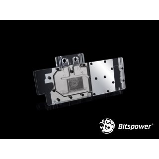 Bitspower VG-AR9290X Acrylic Top With Stainless Panel (Clear)