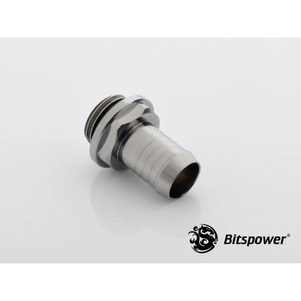 Bitspower złączka prosta NK10 G1/4" Shiny Black BP-BSWP-C02