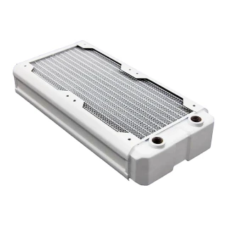 Black Ice Nemesis GTX 240 Radiator - Satin White