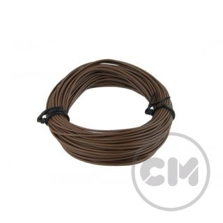 Cable Modders Insulated Copper Pc Cable Lead (18awg) 5m - Brown