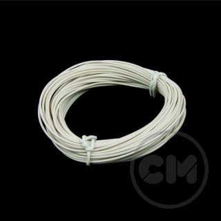 Cable Modders Insulated Copper Pc Cable Lead (18awg) 5m - White