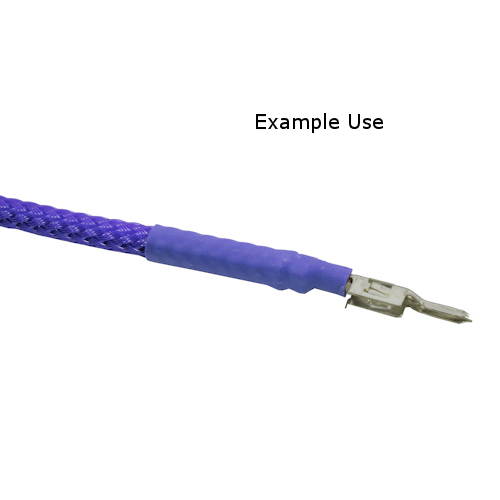 Cable Modders U-HD Braid Sleeving - UV Purple 2.5mm (1m)