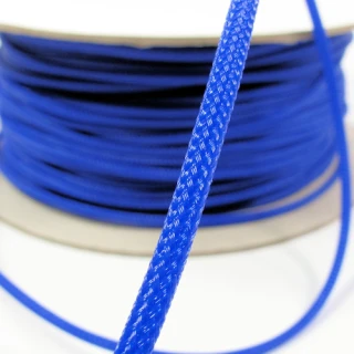 Cable Modders U-HD Braid Sleeving - UV Blue 4mm (1m)