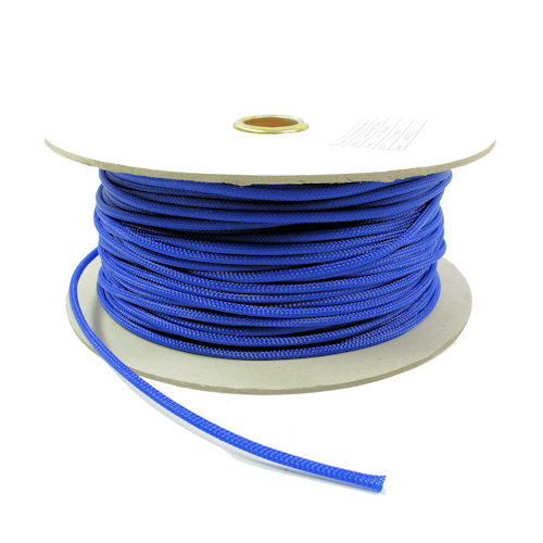 Cable Modders U-HD Braid Sleeving - UV Blue 4mm (1m)