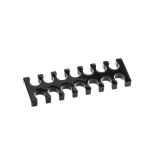 E22 14-Slot Cable Comb 4mm - black