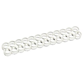 E22 24-Slot Stealth Cable Comb - clear