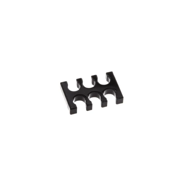 E22 6-Slot Cable Comb 4mm - black