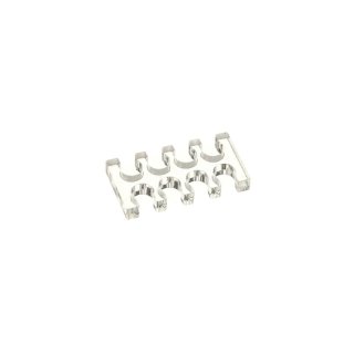 E22 8-Slot Cable Comb 4mm - clear