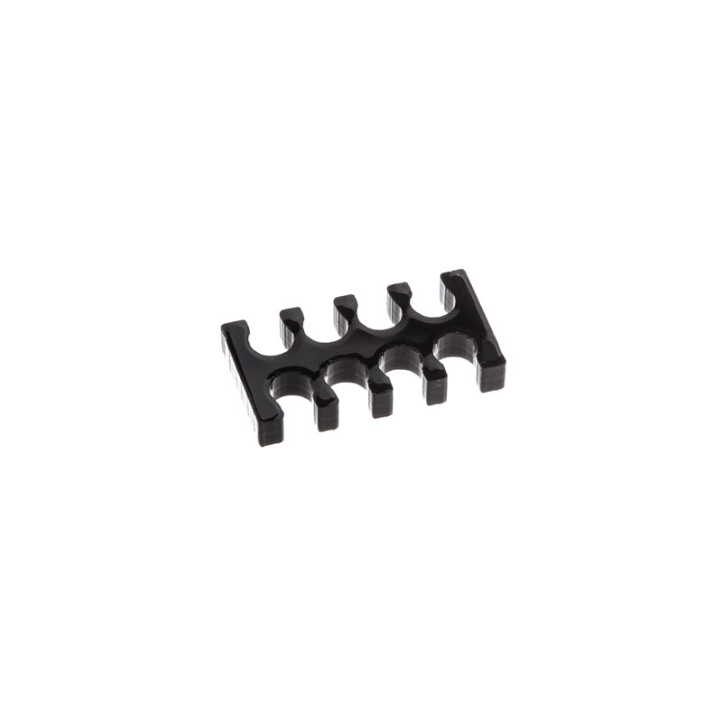 E22 8-Slot Cable Comb 4mm - black