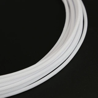 E22 sleeve 4mm PET Teleios – White (1m)