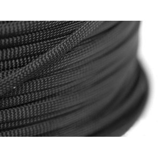 E22 sleeve 8mm PET Teleios – Black (1m)
