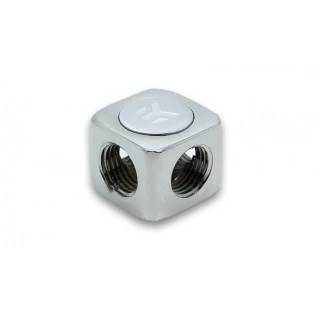 EK Water Blocks EK-AF X-Splitter 4F G1/4 - Nickel