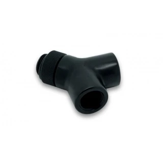 EK Water Blocks EK-AF Y-Splitter Rotary 2F-1M G1/4 - Black