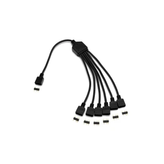 EK Water Blocks EK-D-RGB 6-Way Splitter Cable