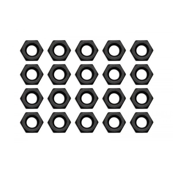 EK Water Blocks EK-Loop Nut Set M4 - Black (20pcs)