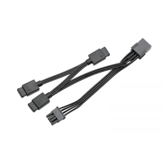 EK Water Blocks EK-Loop OmniLink D-RGB 3-Way Signal Splitter