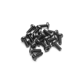 EK Water Blocks EK-Loop Phillips Head Screw Set M4x10mm - Black (20pcs)