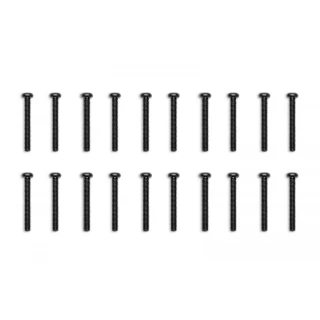 EK Water Blocks EK-Loop Phillips Head Screw Set M4x30mm - Black (20pcs)