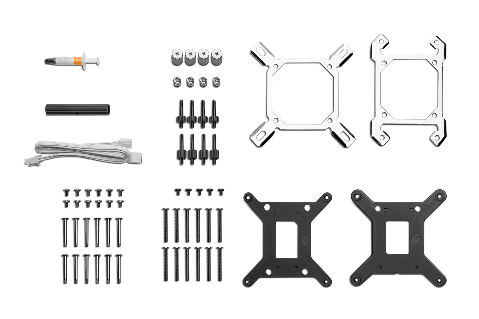 EK Water Blocks EK-Nucleus AIO CR360 Lux D-RGB - White