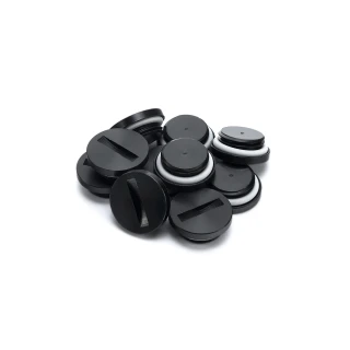 EK Water Blocks EK-PLUG G1/4 Acetal - Black (10 pack)
