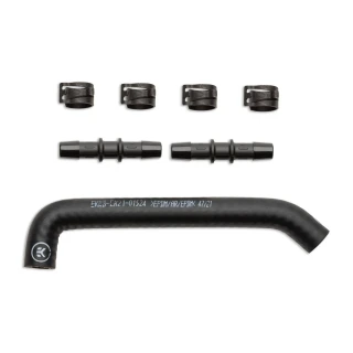 EK Water Blocks EK-Pro Tubing 10/17mm Reinforced EPDM Preformed 45°/90° - Black