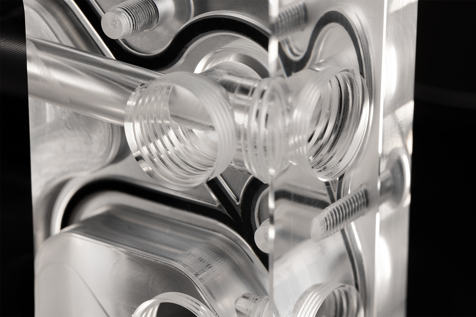 EK Water Blocks EK-Quantum Kinetic³ FLT 140 D5 PWM D-RGB - Plexi