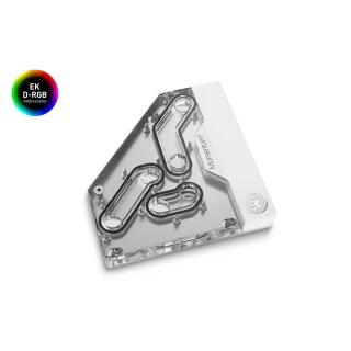 EK Water Blocks EK-Quantum Momentum2 VRM Bridge ROG Maximus Z790 Formula D-RGB - White