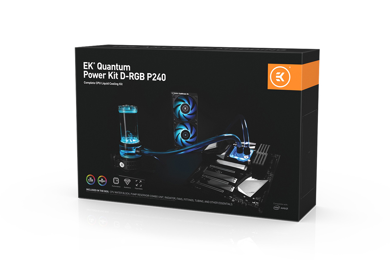 EK Water Blocks EK-Quantum Power Kit D-RGB P240