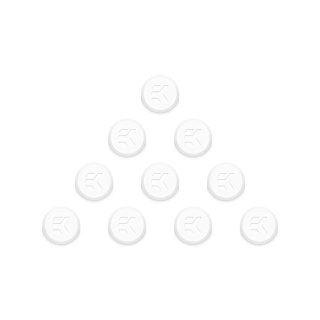 EK Water Blocks EK-Quantum Torque Plug Cover 10-Pack - White