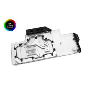EK Water Blocks EK-Quantum Vector Trio RTX 2080 Ti D-RGB - Nickel + Plexi